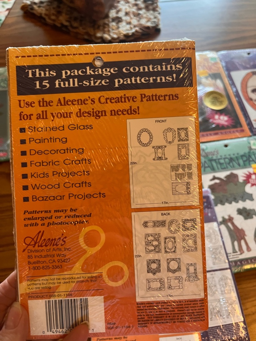 Alene's Pattern Paks Assorted Craft Patterns - Multicolor Packs - Picture 8 of 8
